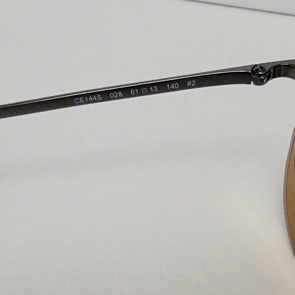 CHLOE CE144S Metal Mirrored Romie Aviator Sunglasses - Picture 12 of 15